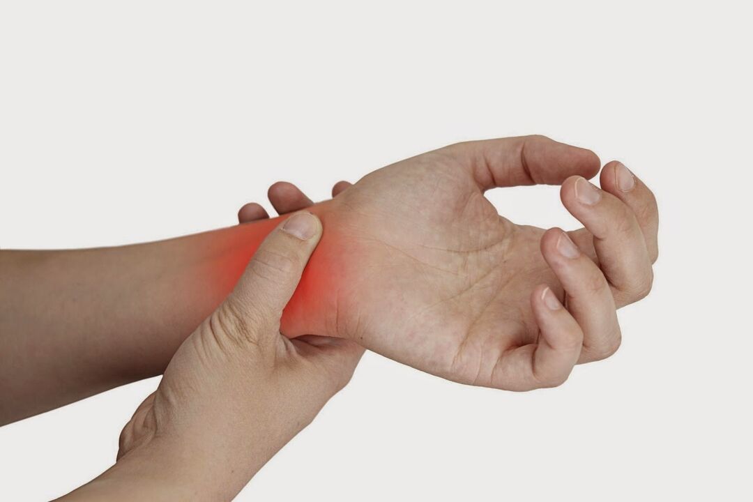 Handgelenk- und Fingerschmerzen