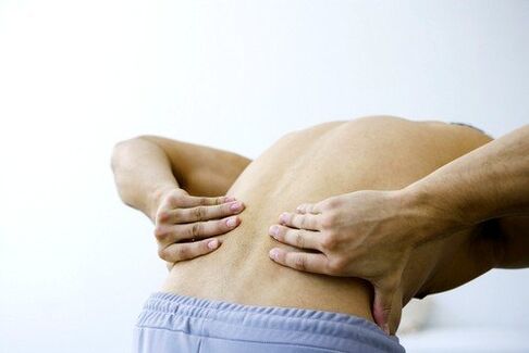 Rückenschmerzen bei männern