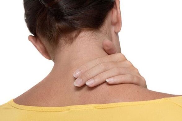 Anzeichen und Symptome der Osteochondrose der Halsspalte